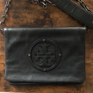 Tory Burch Gunmetal Crossbody